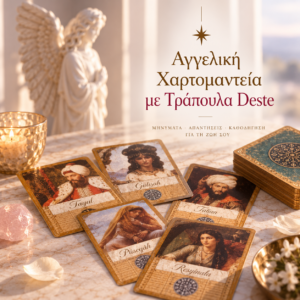 Αγγελική Χαρτομαντεία με Τράπουλα Deste
